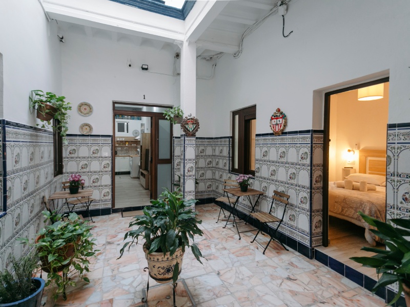 apartamento con terraza centro Sevilla O&L San Luis