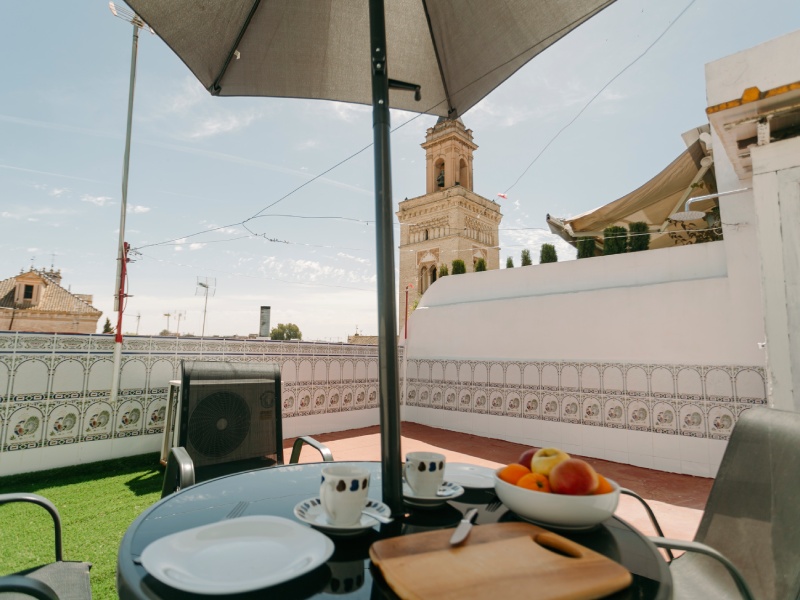 apartamento con terraza centro Sevilla O&L San Luis