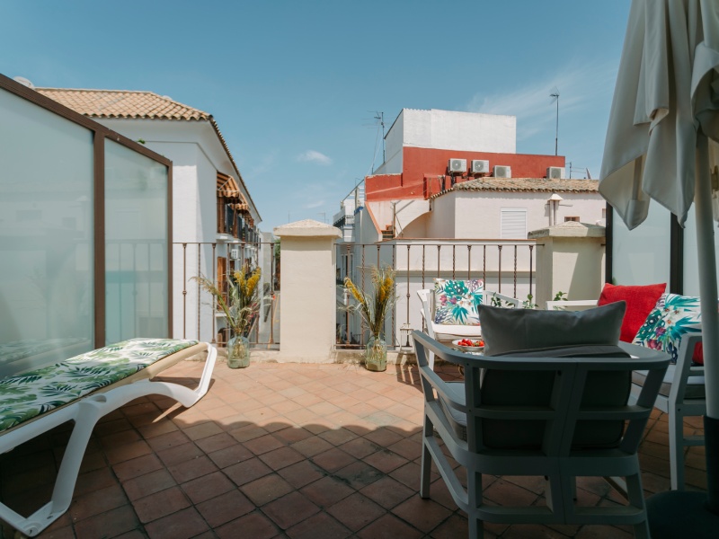 duplex terraza privada centro Sevilla